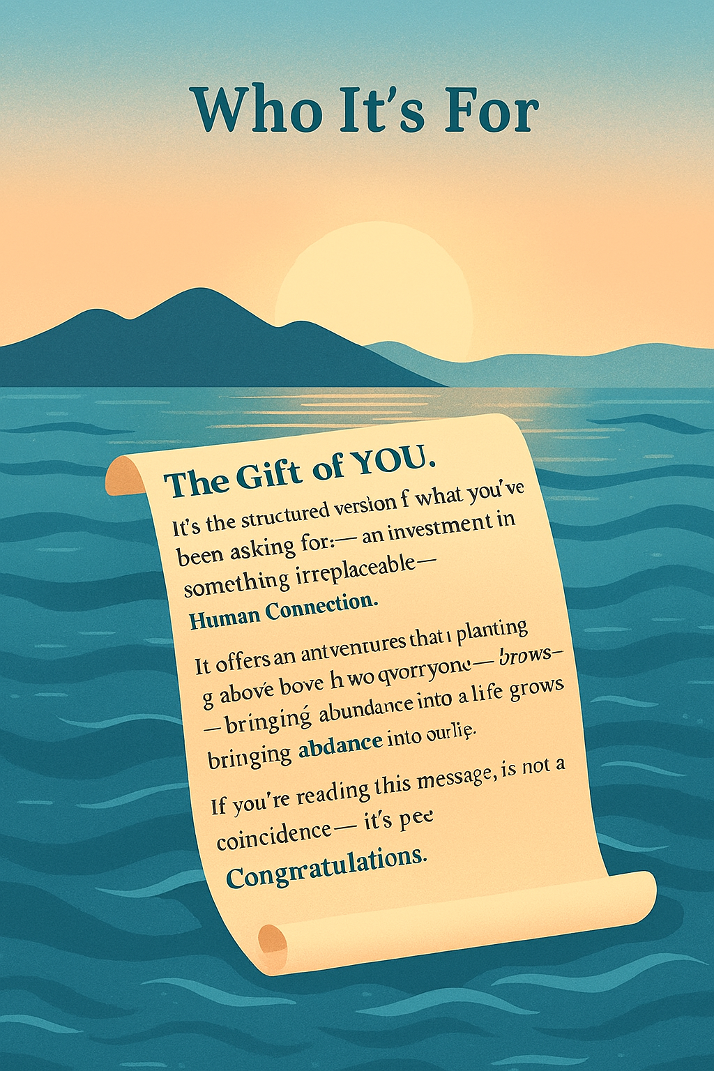 Who It's For - Gift of Hope